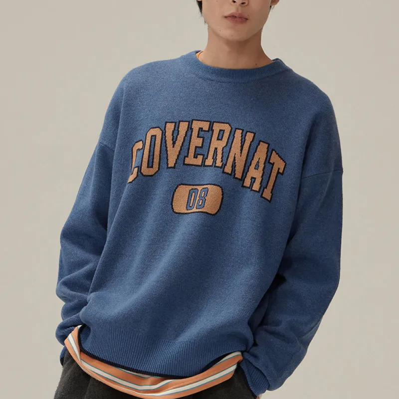 COVERNAT FW24 Sweater Unisex Royal Blue-5