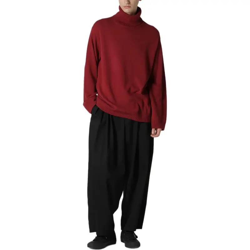 Yohji Yamamoto Y's For Men FW24 Sweater Unisex Red-6