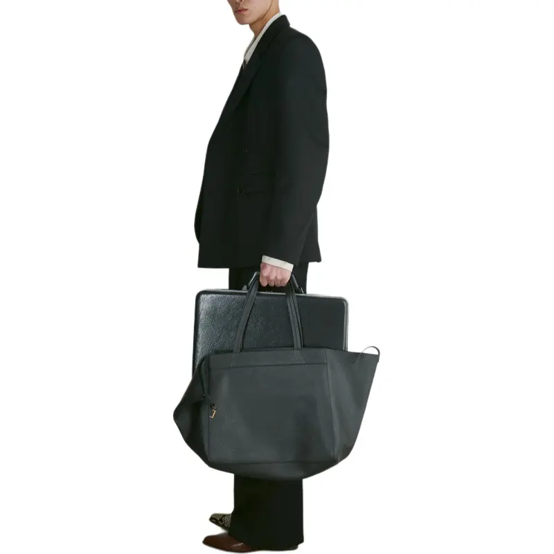 RECTO FW24 DUNE HOURGLASS SILHOUETTE TAILORED JACKET Business Suit Men's Black-4