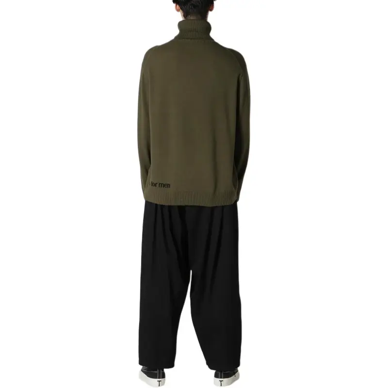 Yohji Yamamoto Y's For Men FW24 Sweater Unisex Khaki-4