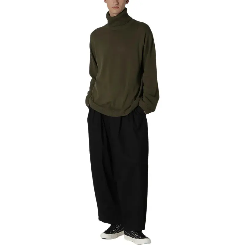Yohji Yamamoto Y's For Men FW24 Sweater Unisex Khaki-6