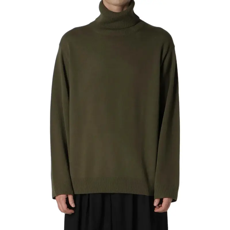Yohji Yamamoto Y's For Men FW24 Sweater Unisex Khaki-5