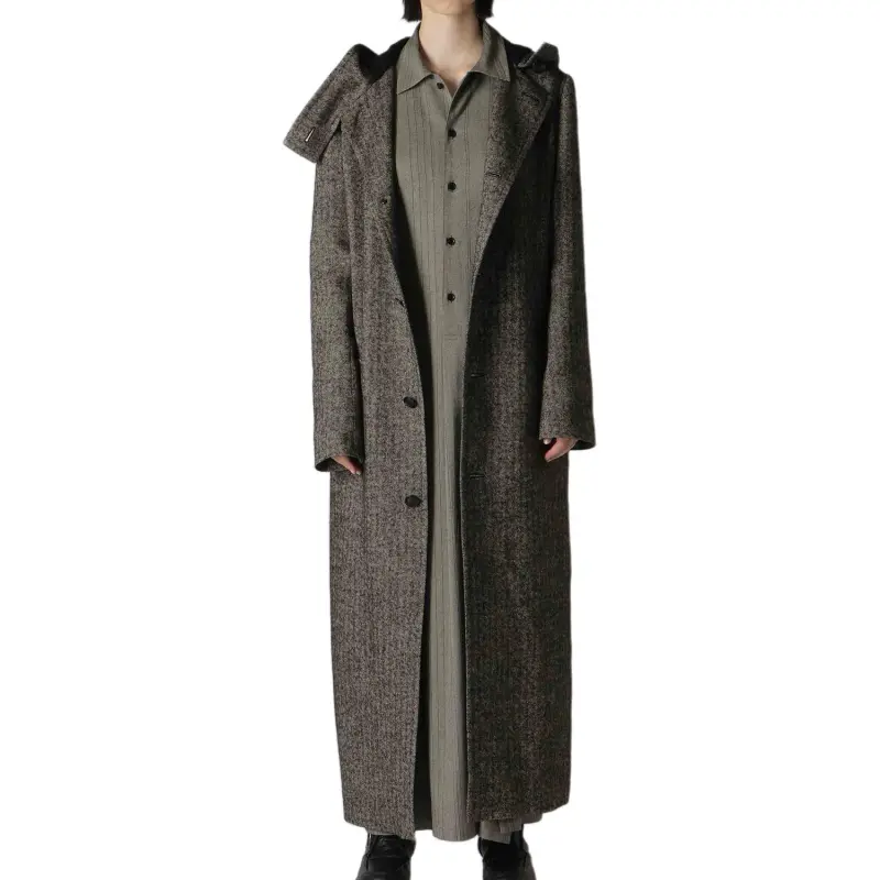 Yohji Yamamoto Y's FW24 Coats Women's Ecru-3