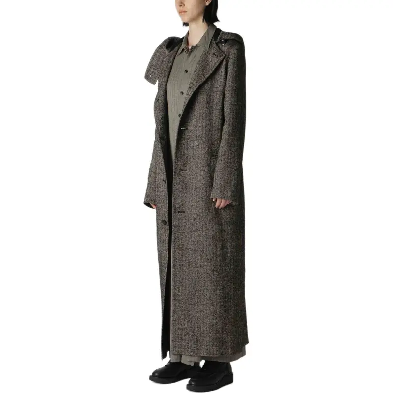 Yohji Yamamoto Y's FW24 Coats Women's Ecru-5