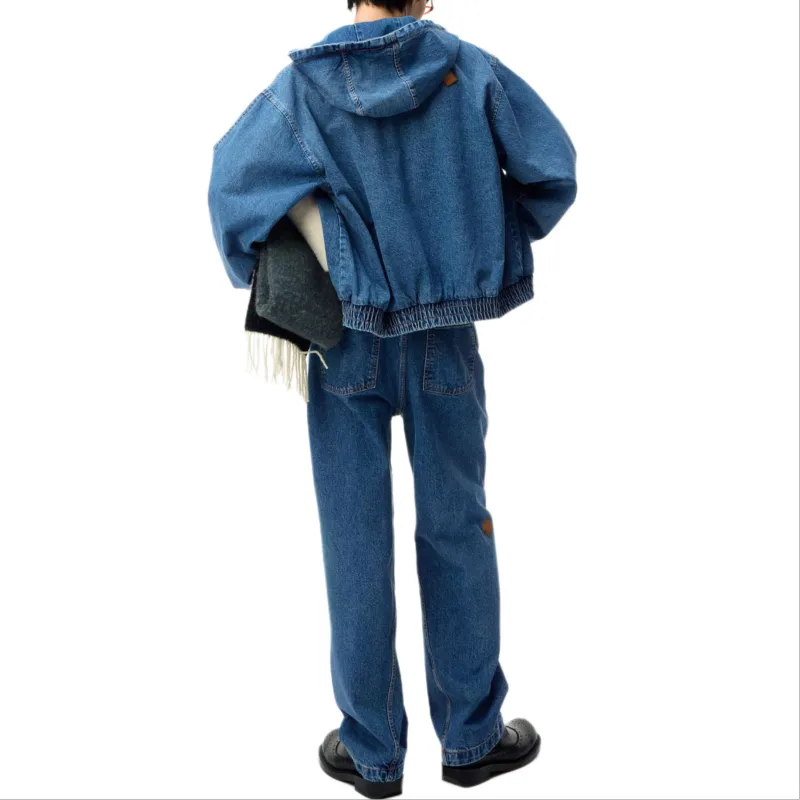 ADER ERROR FW24 Denim Jacket Unisex Blue-3