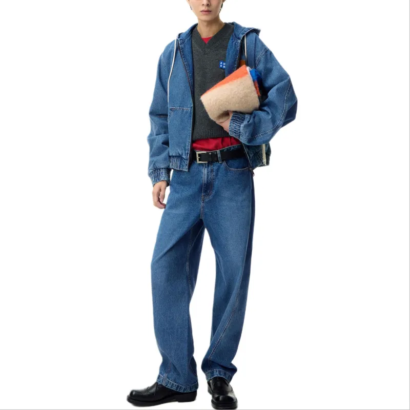 ADER ERROR FW24 Denim Jacket Unisex Blue-2