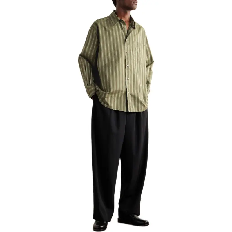 Lemaire Shirts Men Olive-2