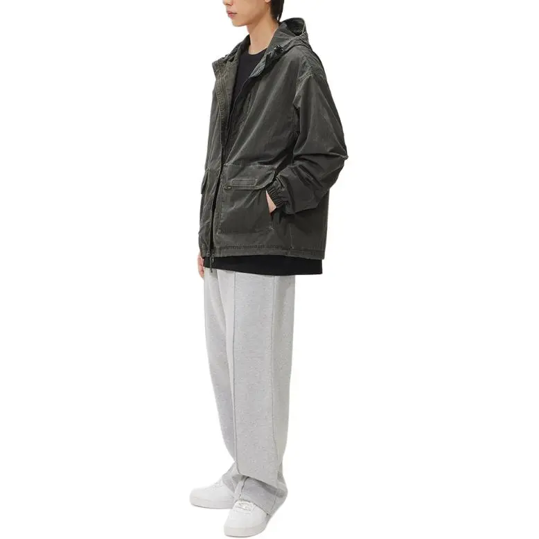 Lee Knitted Sports Pants Men's Gray-4