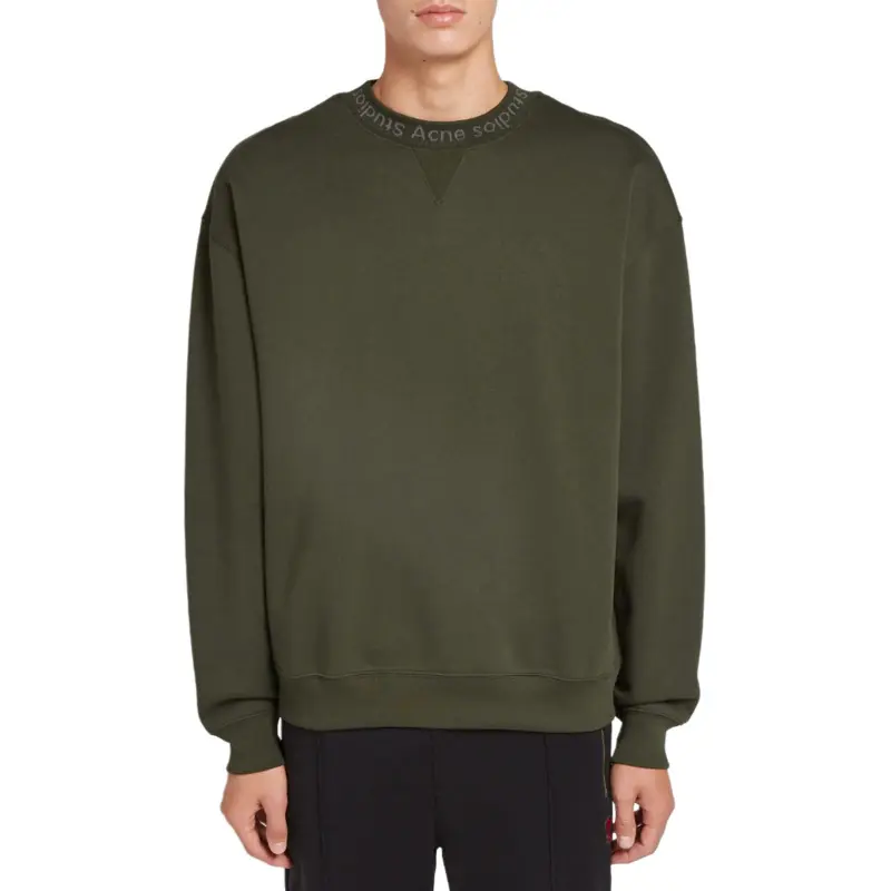 Acne Studios Sweatshirt Men's Dark Green-1