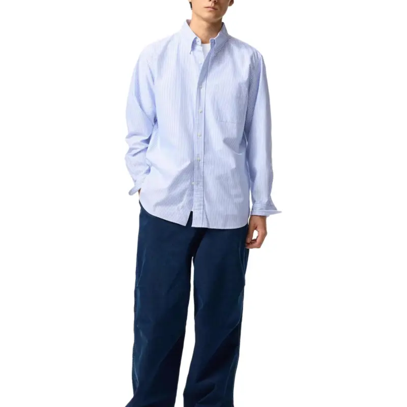 UNIQLO Shirts Unisex Royal Blue-3