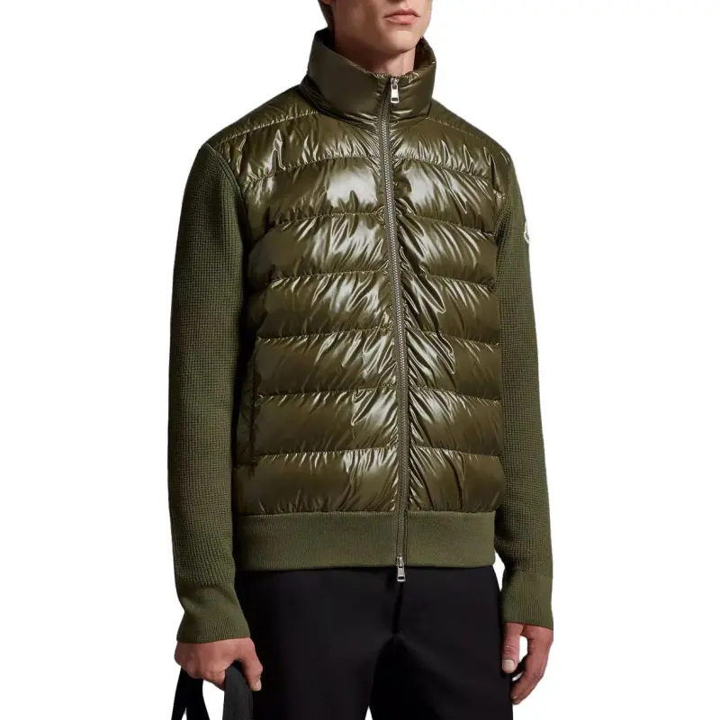 Moncler Down Jacket Men's Olive Green-2