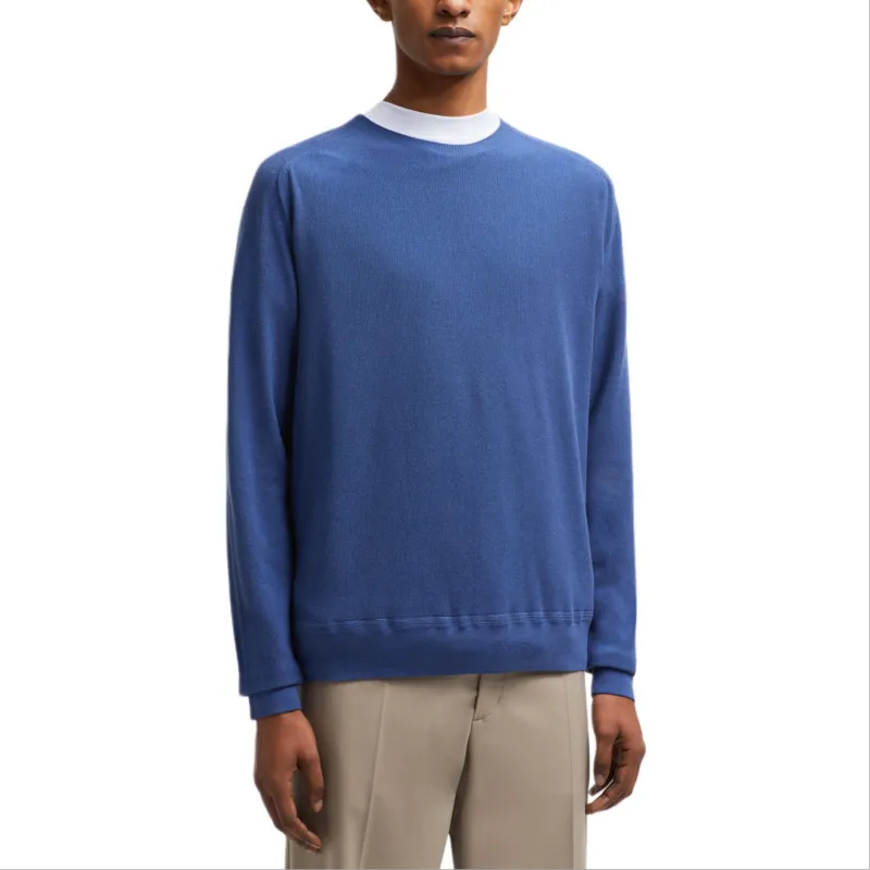Moncler SS25 Sweater Men's Cobalt Blue-1