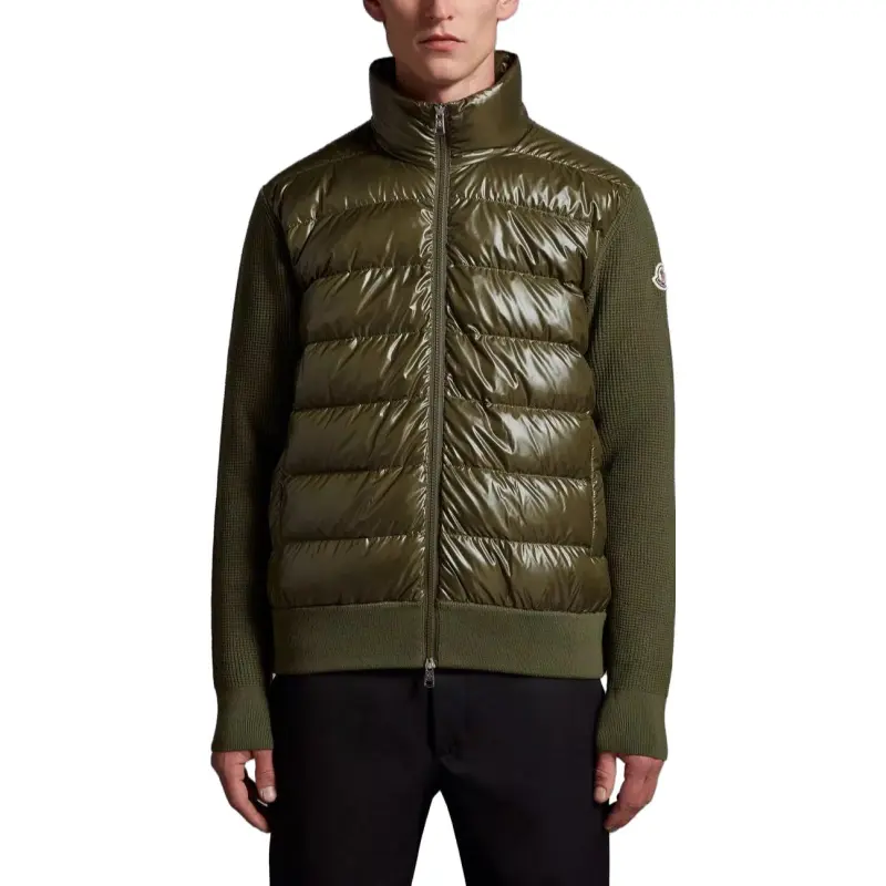 Moncler Down Jacket Men's Olive Green-6