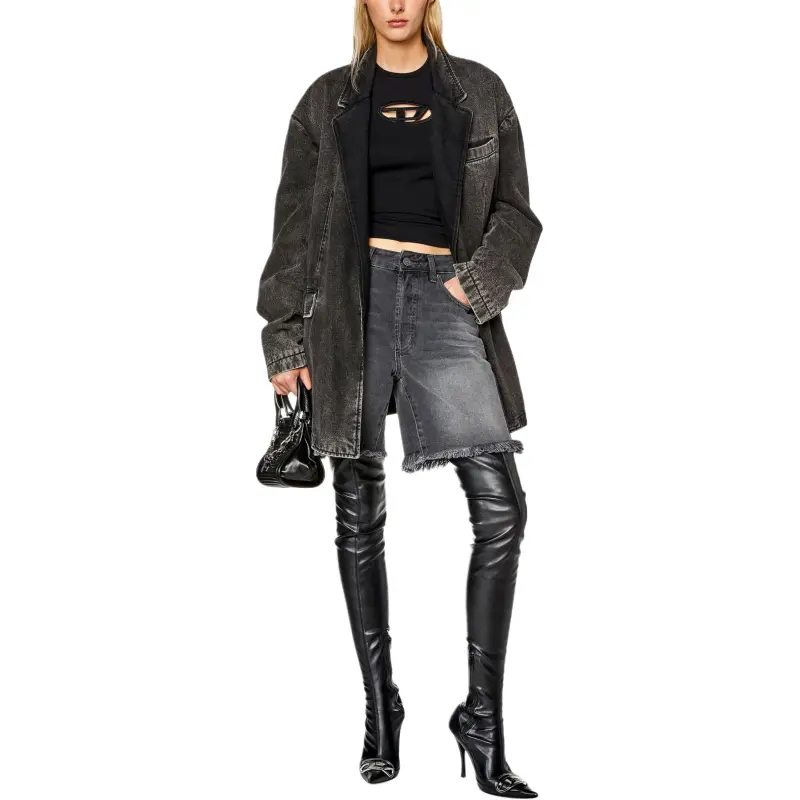DIESEL T Angie T Shirt 'Black'-2