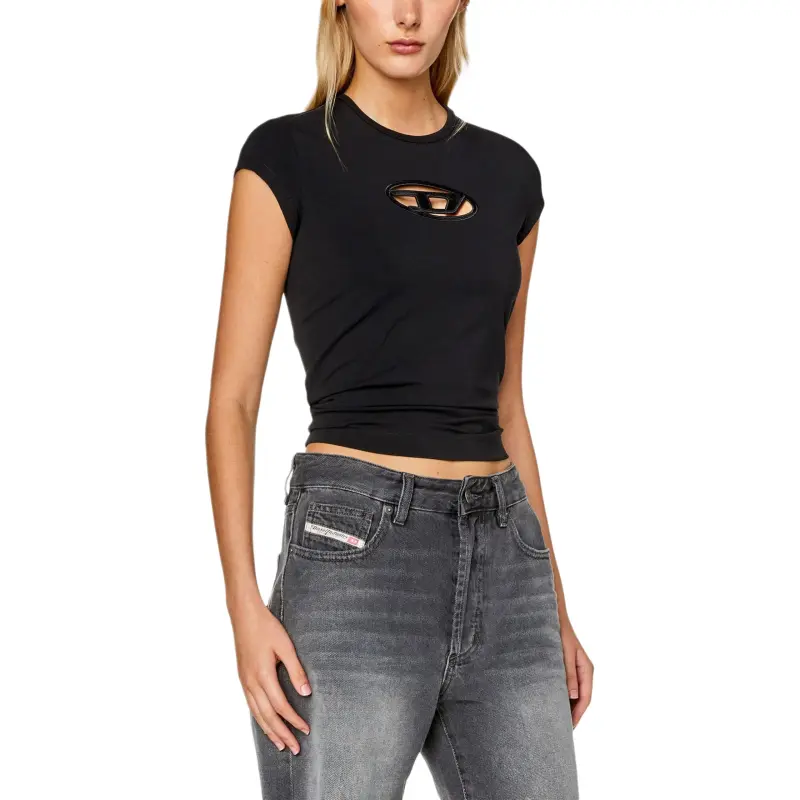 DIESEL T Angie T Shirt 'Black'-4