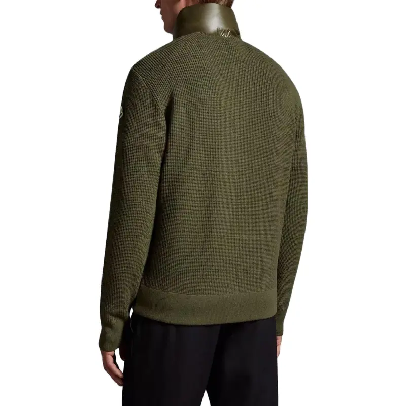Moncler Down Jacket Men's Olive Green-4