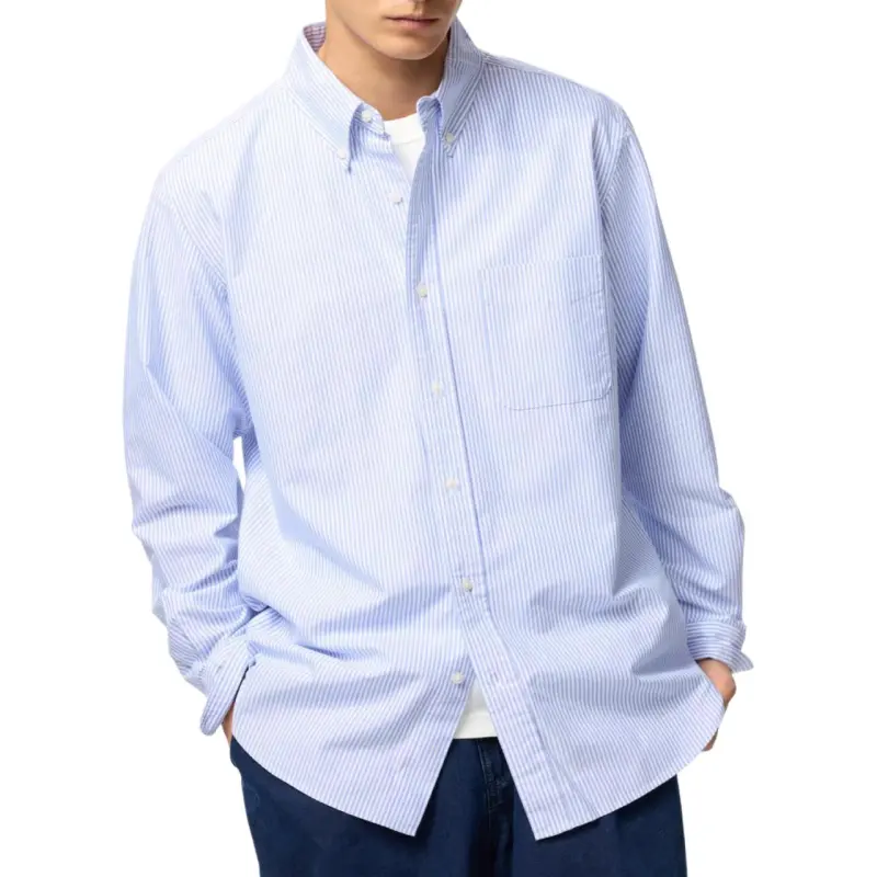 UNIQLO Shirts Unisex Royal Blue-2
