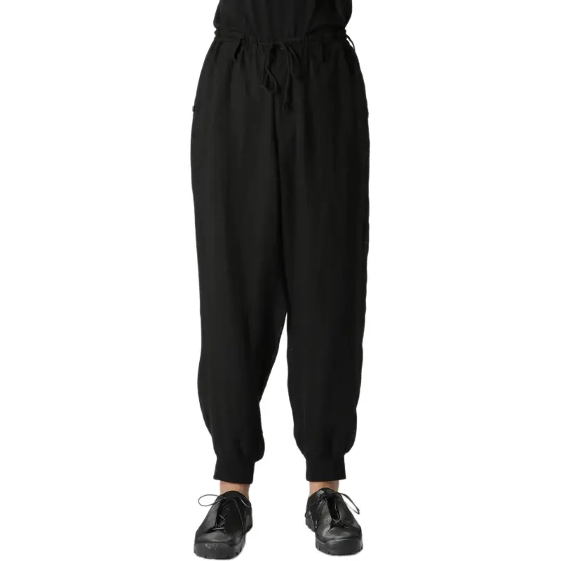 Yohji Yamamoto Drop crotch Track Pants-2