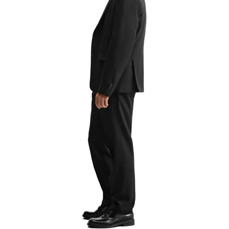 ZARA Suit Trousers Men Black-2