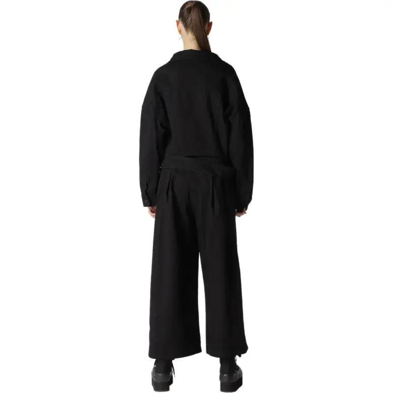 Yohji Yamamoto Denim Jacket Women's Black-3