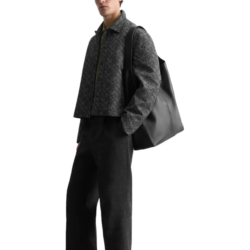 ZARA Jackets Coats Men's Black/White-6