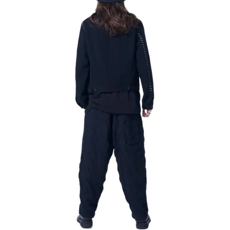 Yohji Yamamoto S'YTE FW24 Casual Pants Unisex Black-7