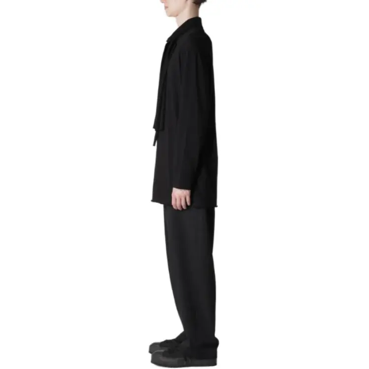 Yohji Yamamoto Asymmetric-design Polo Shirt-2