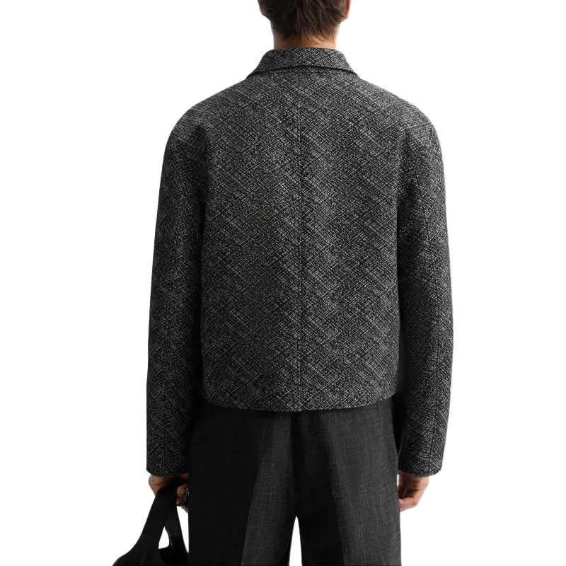 ZARA Jackets Coats Men's Black/White-2