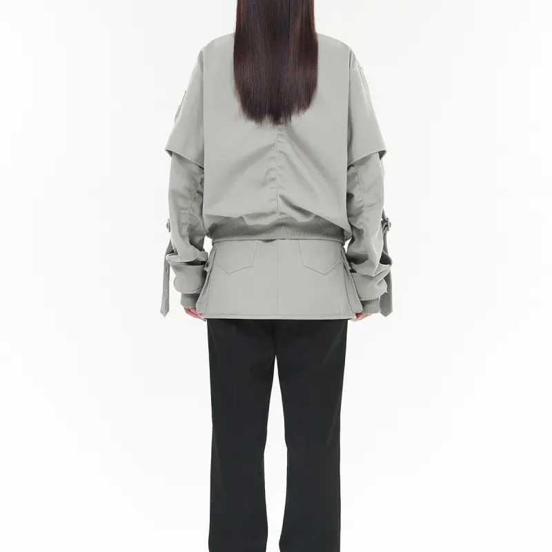 WE11DONE Jackets Unisex Gray-2