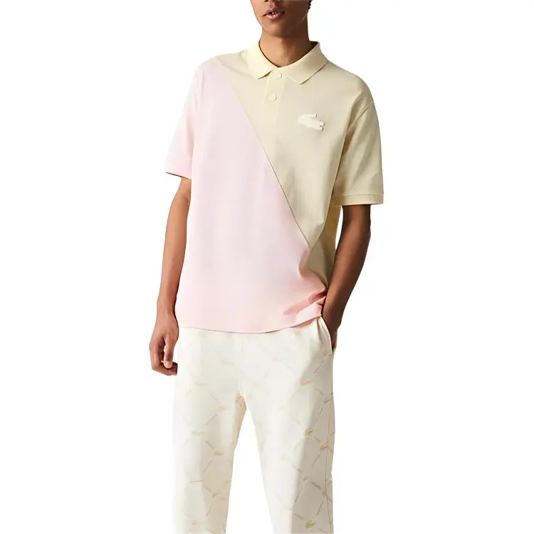 LACOSTE Polo Shirt Unisex Yellow-3