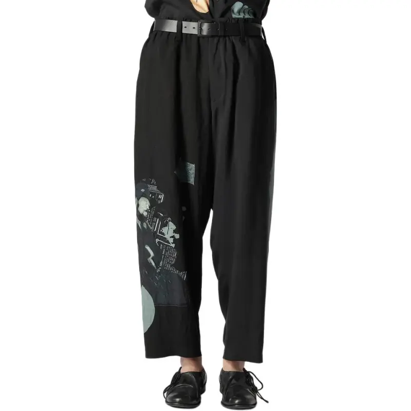 Yohji Yamamoto Casual Pants Men's Black-2