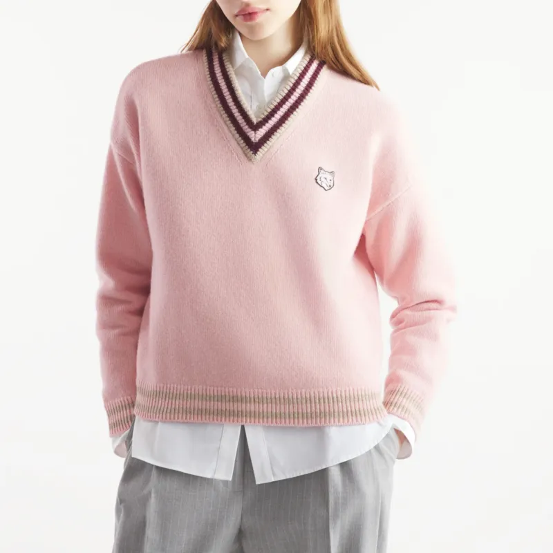 Maison Kitsune FW24 Sweater Women's Pink-2