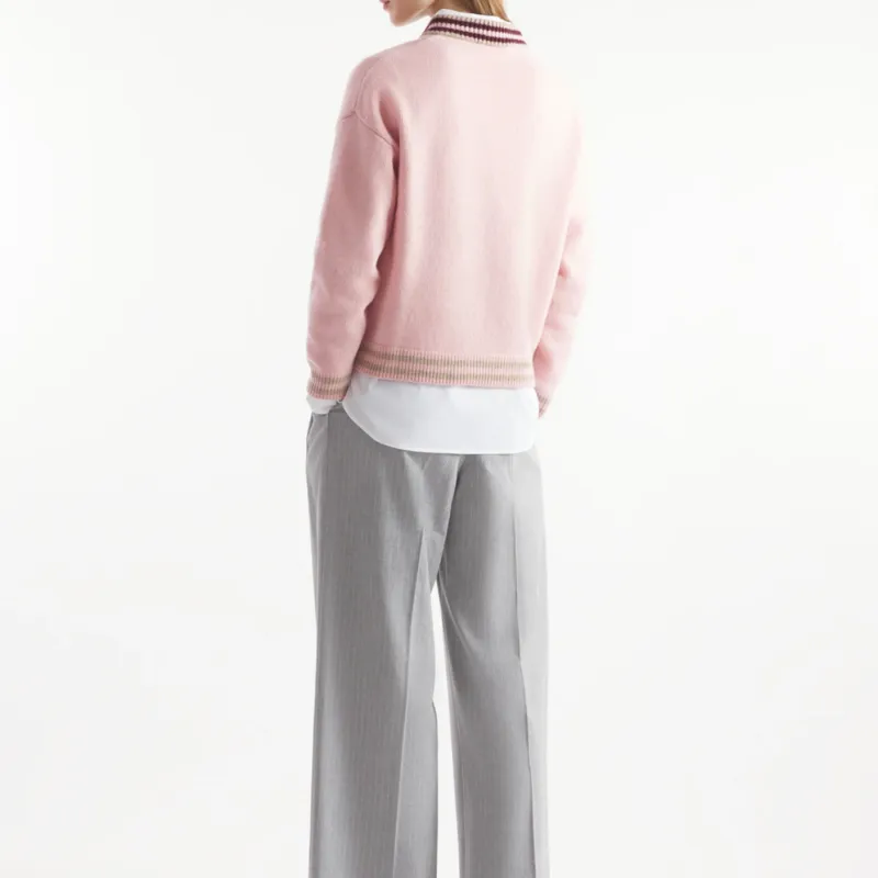 Maison Kitsune FW24 Sweater Women's Pink-3