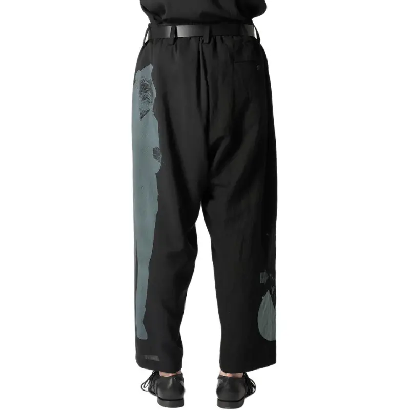Yohji Yamamoto Casual Pants Men's Black-3