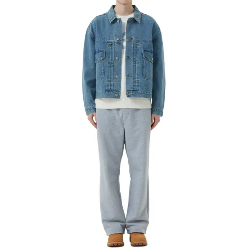 Lee Denim Jackets Men Indigo-4