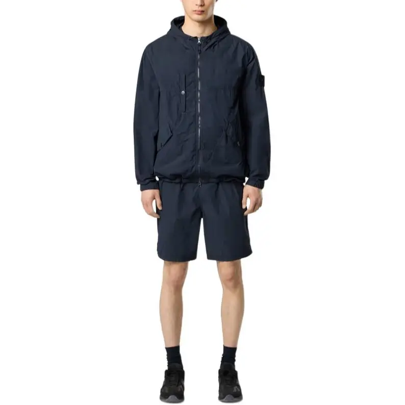 STONE ISLAND Zipped Hooded Jacket-2