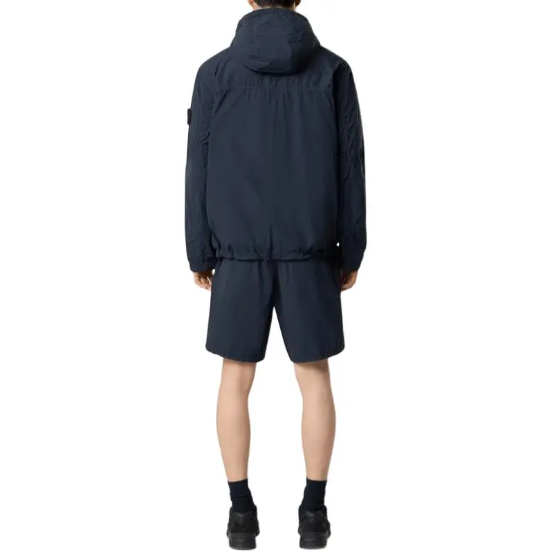 STONE ISLAND Zipped Hooded Jacket-3