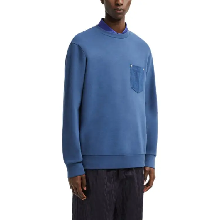 Moncler Sweatshirt Men's Cobalt Blue-1