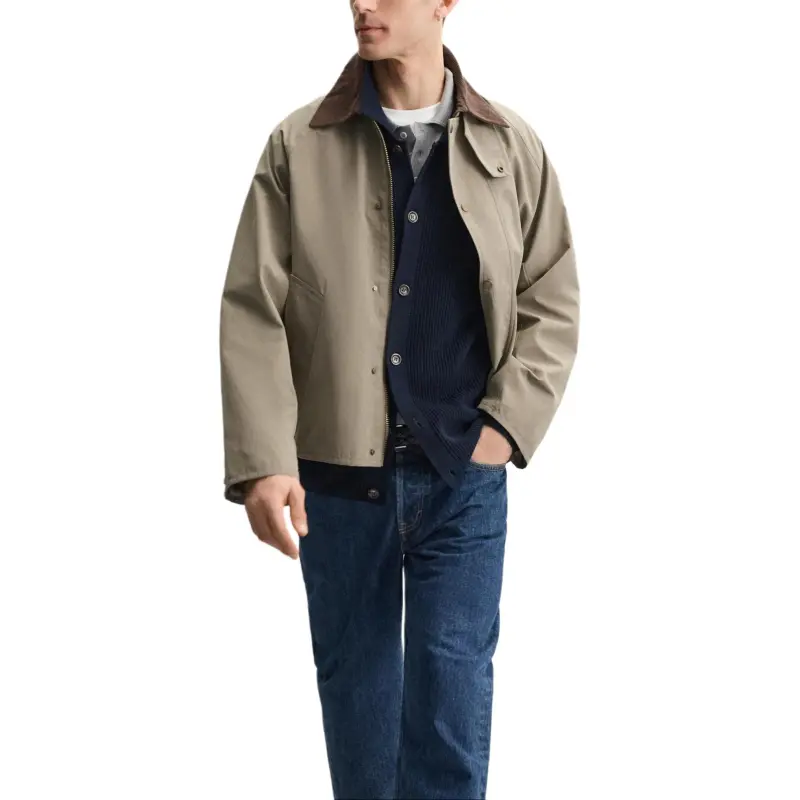 ZARA Jackets Coats Men's Light Brown Yellow-7
