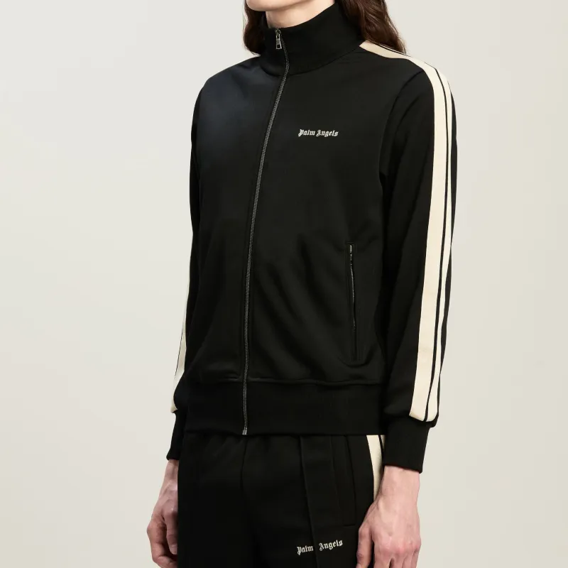 PALM ANGELS Logo Printed Zipped Track Jacket-3