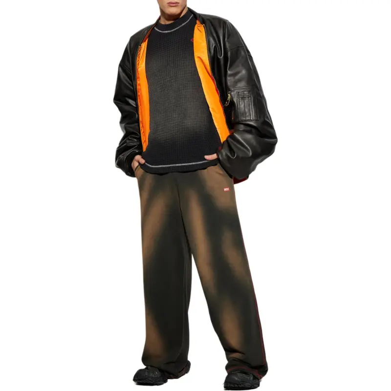 DIESEL P Zenia Logo Patch Sweatpants-3
