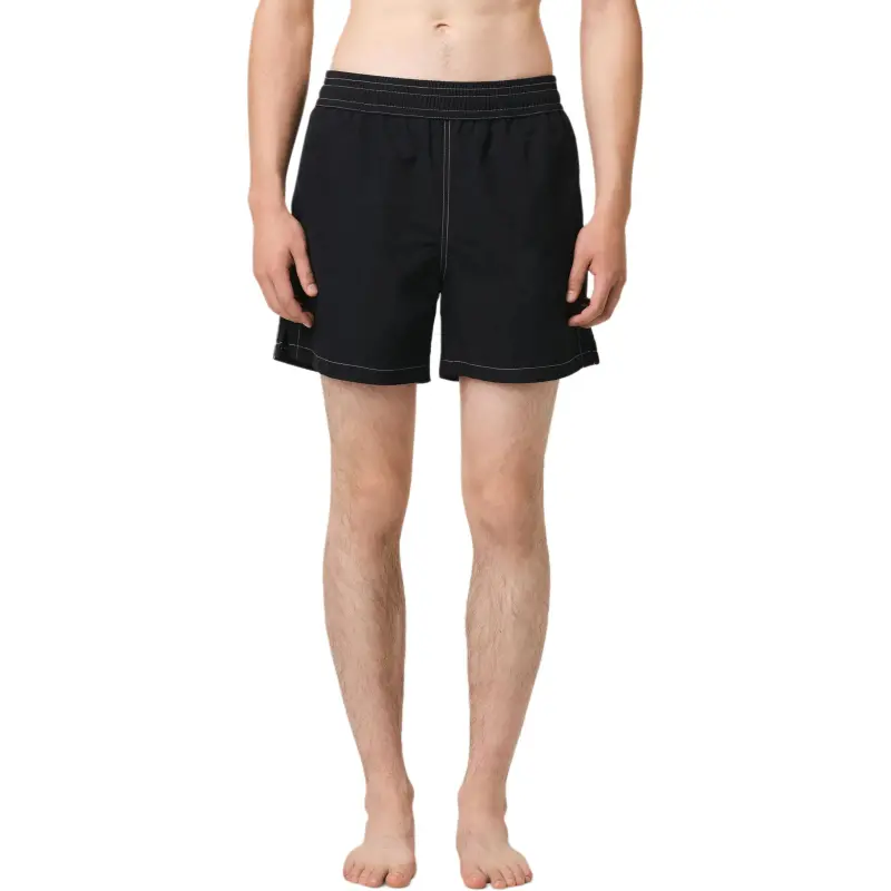 AMIPARIS Paris Logo Embroidered Swim Shorts-1