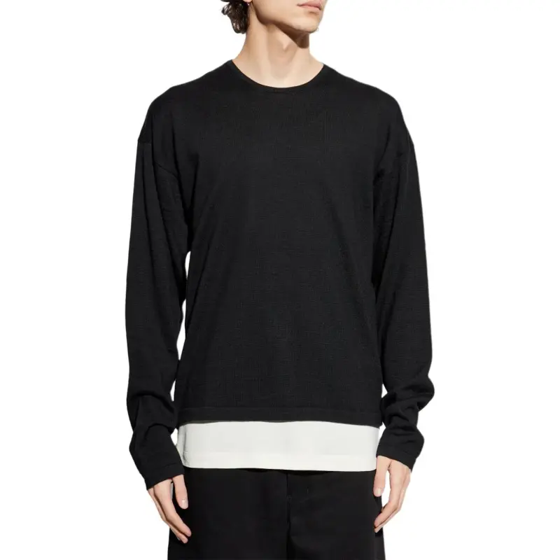 Lemaire Classic Long Sleeved Crew Neck Sweater-2