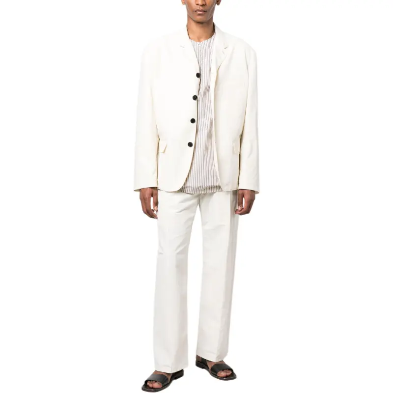 Lemaire Notched lapel Single breasted Jacket-2