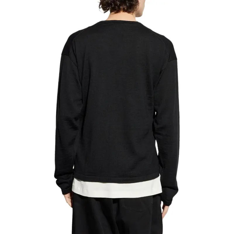 Lemaire Classic Long Sleeved Crew Neck Sweater-1