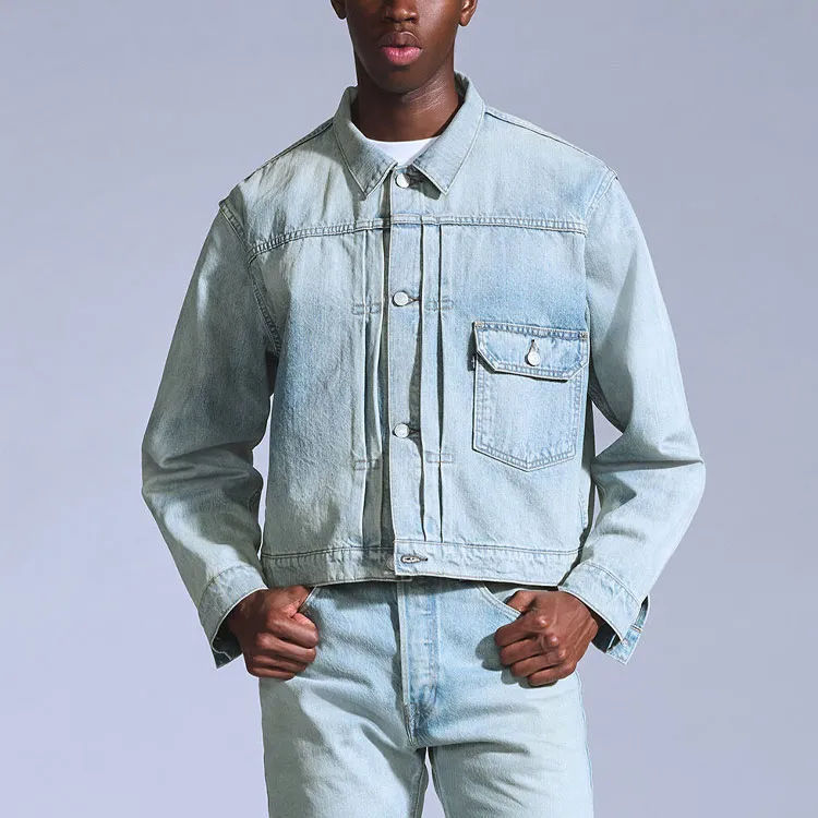 Levi's BLUETAB™ Collection SS25 Denim Jacket Men's Light Blue-2