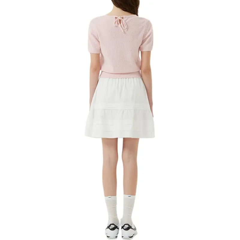 Lee Casual Short Skirts Women's White-3
