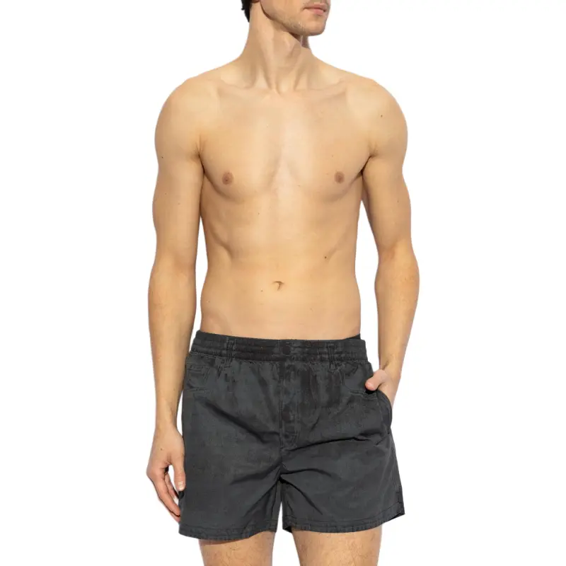 DIESEL Ken 37 Dnm Mid Length Swim Shorts-2