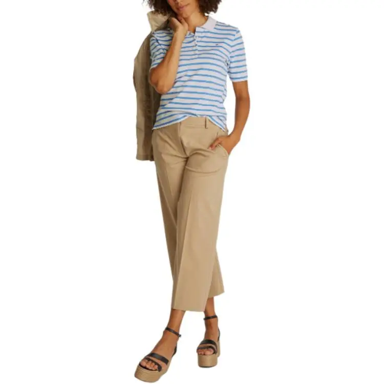 Tommy Hilfiger Polo Shirt Women's Blue-1
