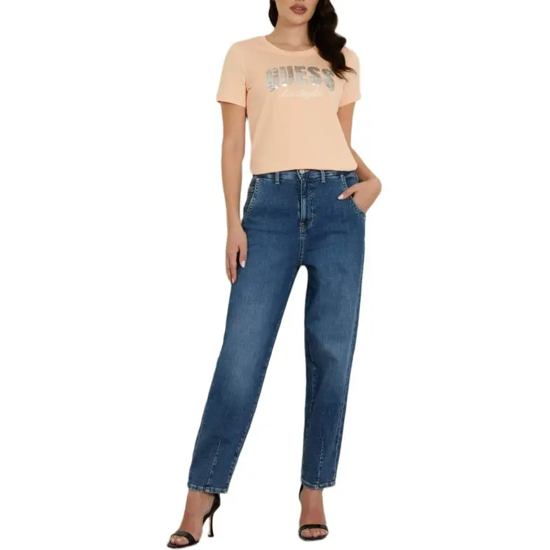 GUESS T Shirts Women's Pink-2